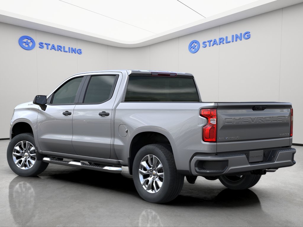 Certified 2025 Chevrolet Silverado 1500 Custom RWD image 3