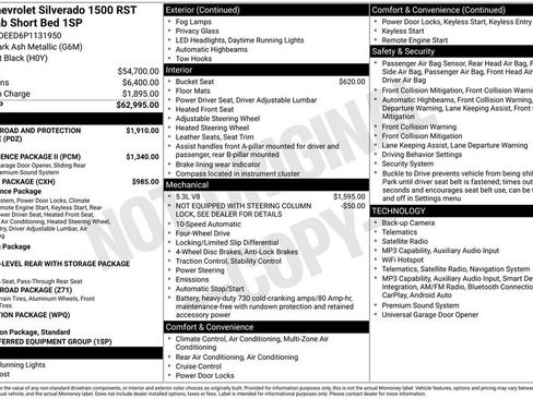 Used 2023 Chevrolet Silverado 1500 RST AWD/4WD image 30