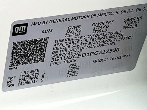 Used 2023 GMC Sierra 1500 Elevation w/ Preferred Package image 32