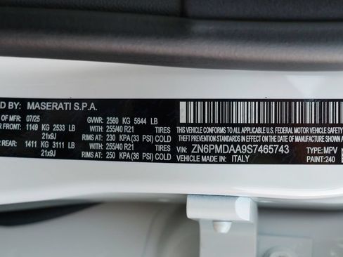 Used 2025 Maserati Grecale Modena AWD/4WD image 66