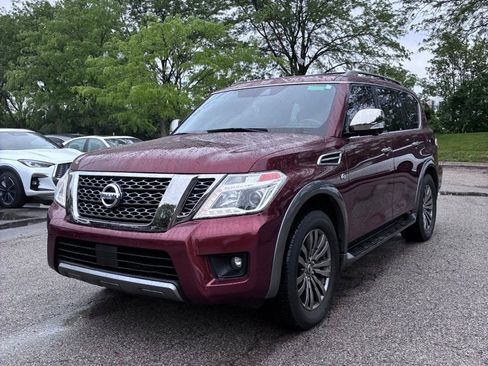 Used 2018 Nissan Armada Platinum w/ Cargo Package AWD/4WD image 2