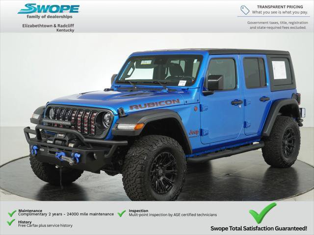 Certified 2024 Jeep Wrangler Unlimited Rubicon w/ Convenience Group AWD/4WD image 7