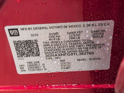 New 2026 Chevrolet Equinox LT w/ Convenience Package II image 34