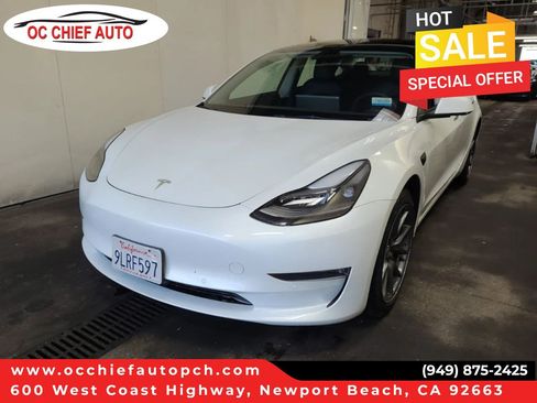 Used 2022 Tesla Model 3 Long Range AWD/4WD image 1