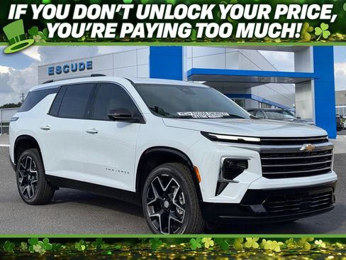 New 2026 Chevrolet Traverse High Country w/ LPO, Floor Liner Package image 1