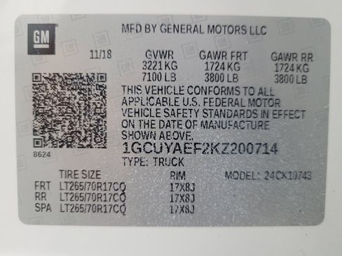 Used 2019 Chevrolet Silverado 1500 W/T w/ WT Fleet Convenience Package image 33