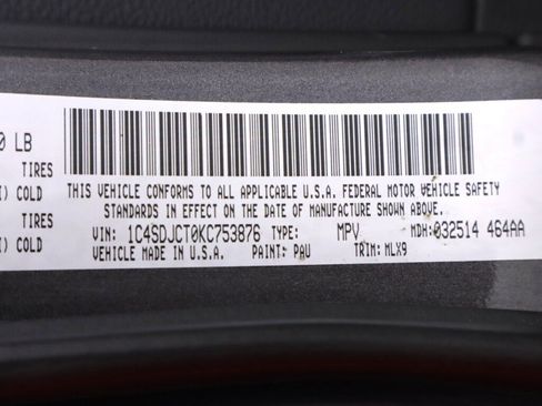 Used 2019 Dodge Durango R/T w/ Technology Group AWD/4WD image 55