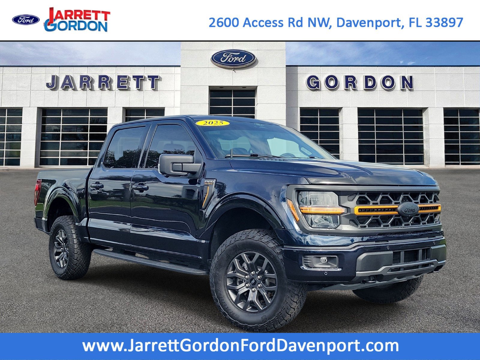 Certified 2025 Ford F150 Tremor w/ Bed Utility Package AWD/4WD 360° Tour