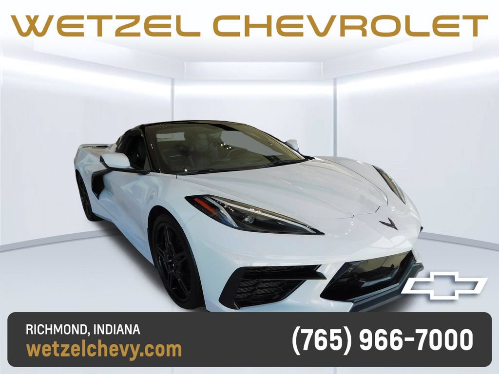 Certified 2023 Chevrolet Corvette Stingray Preferred Conv w/ Z51 Performance Package RWD 360° Tour