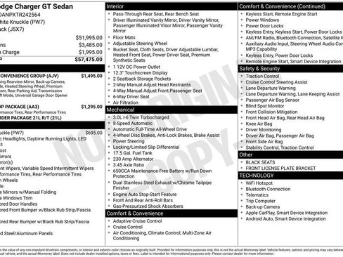 New 2026 Dodge Charger R/T w/ Driver Convenience Group AWD/4WD image 6