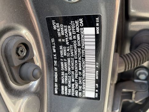 Certified 2021 Honda Civic EX image 28