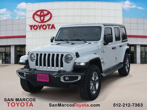 Used 2019 Jeep Wrangler Unlimited Sahara w/ Safety Group image 1