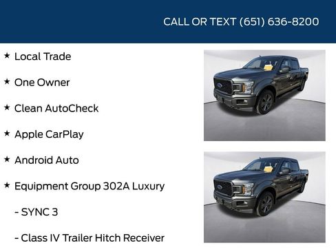 Used 2018 Ford F150 XLT w/ Equipment Group 302A Luxury AWD/4WD image 5