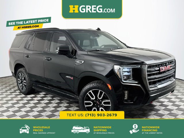 Used 2021 GMC Yukon AT4 w/ Rear Media and Nav Package AWD/4WD image 1