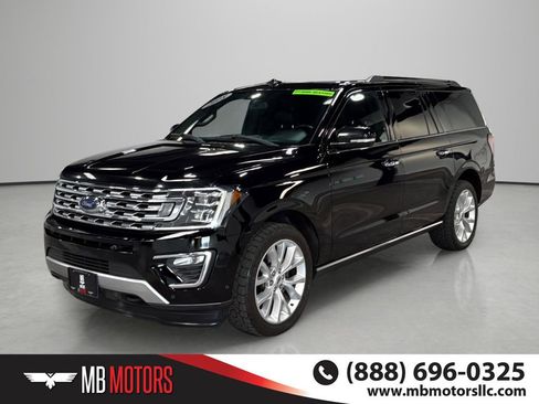 Used 2018 Ford Expedition Max Limited w/ Equipment Group 302A AWD/4WD image 1