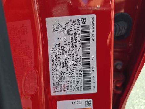 Certified 2025 Honda Civic Sport image 29