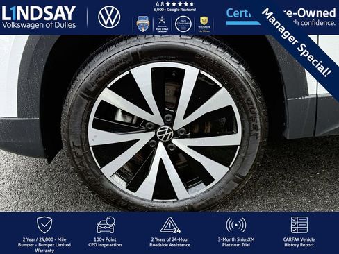 Certified 2022 Volkswagen Taos SE w/ IQ.Drive SE Package image 8