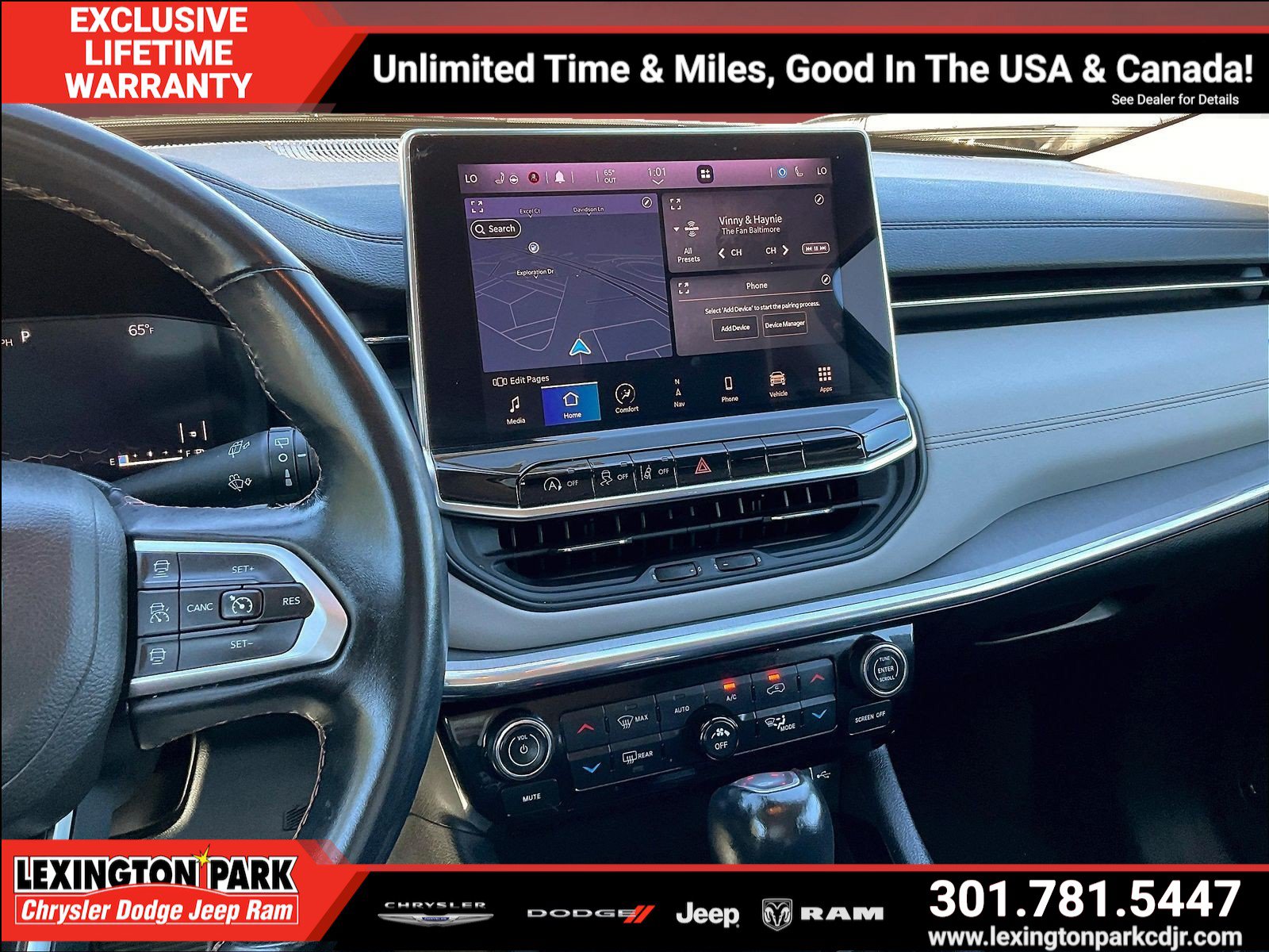 Used 2022 Jeep Compass Limited w/ Elite Group AWD/4WD image 9