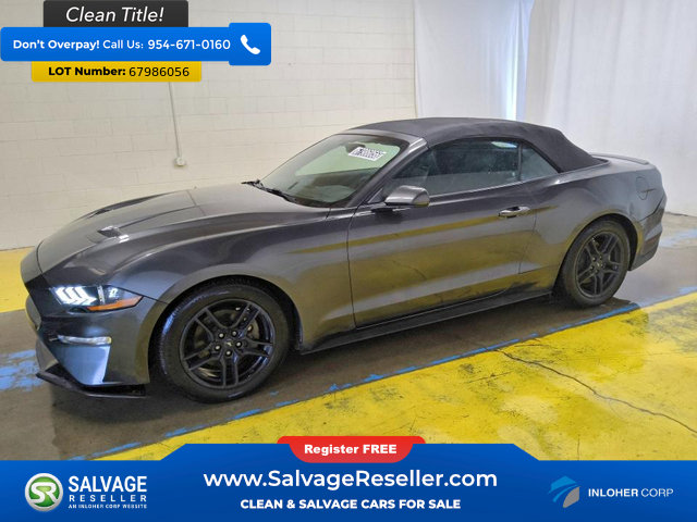 Used 2018 Ford Mustang Premium RWD image 1