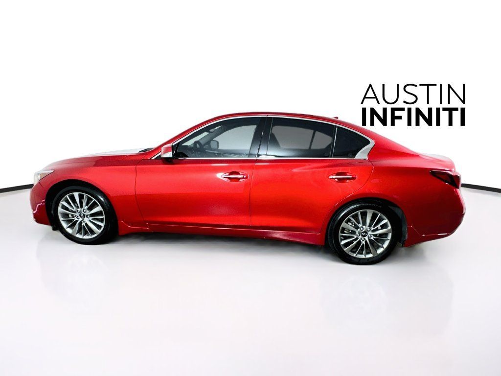 Certified 2023 INFINITI Q50 Luxe w/ Cargo Package RWD image 6