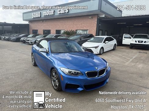 Used 2016 BMW M235i xDrive Convertible image 1