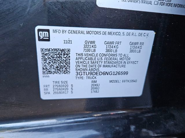 Used 2022 GMC Sierra 1500 SLT AWD/4WD image 17