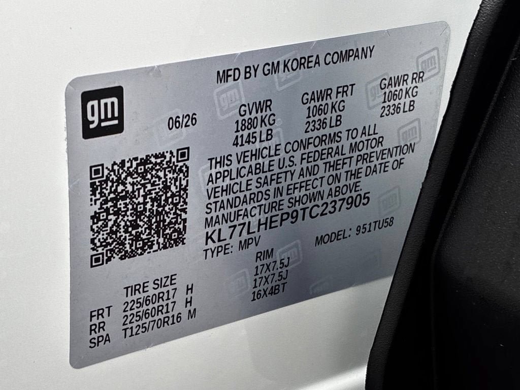 New 2026 Chevrolet Trax LT w/ LT Convenience Package FWD image 34