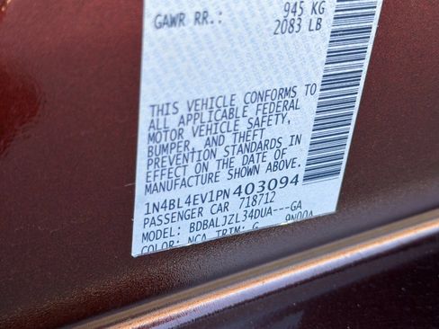 Used 2023 Nissan Altima 2.5 SL FWD image 32