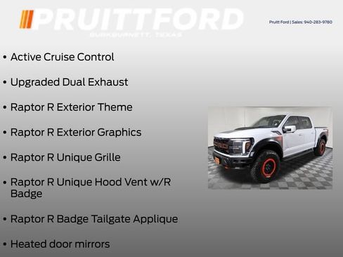 Used 2025 Ford F150 Raptor w/ Equipment Group 803A Raptor R AWD/4WD image 37