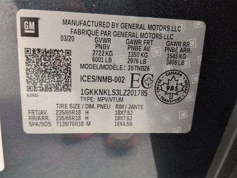 Used 2020 GMC Acadia SLE image 39