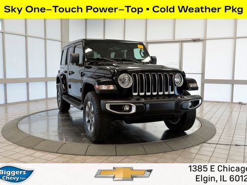 Used 2021 Jeep Wrangler Unlimited Sahara image 1