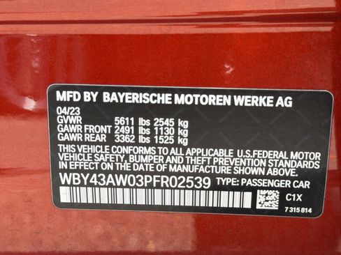 Used 2023 BMW i4 eDrive35 RWD image 24