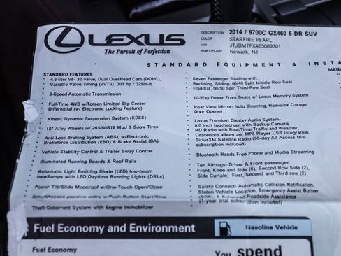 Used 2014 Lexus GX 460 w/ Premium Package AWD/4WD image 66