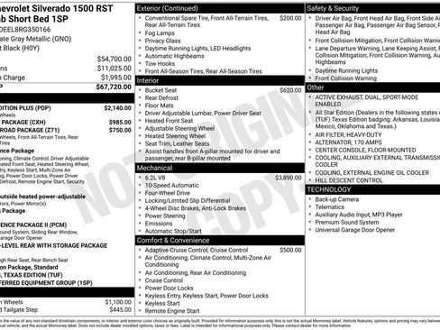 Used 2024 Chevrolet Silverado 1500 RST w/ Texas Edition Plus image 35