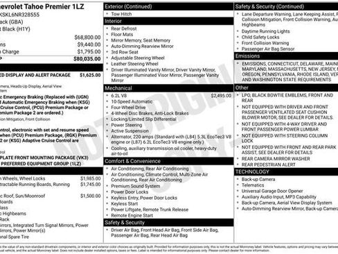 Used 2022 Chevrolet Tahoe Premier image 45