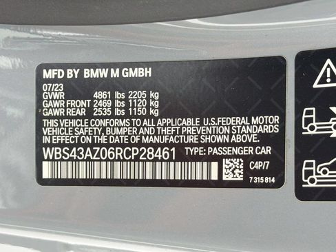 Used 2024 BMW M4 xDrive Competition AWD/4WD image 32