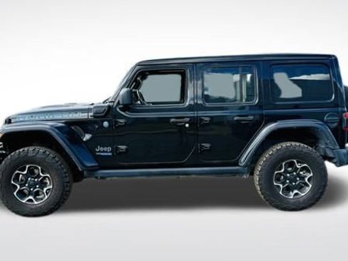 Used 2021 Jeep Wrangler Unlimited Rubicon 4xe w/ Steel Bumper Group image 4