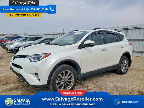 Used 2018 Toyota RAV4 Limited w/ All Weather Liner Package AWD/4WD image 1