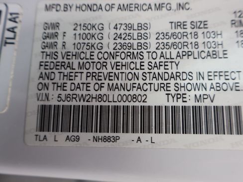 Used 2020 Honda CR-V EX-L image 34
