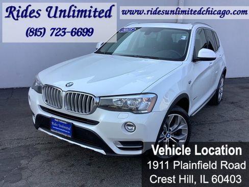 Used 2015 BMW X3 xDrive28i AWD/4WD image 2