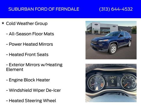 Used 2015 Jeep Cherokee Latitude w/ Comfort/Convenience Group AWD/4WD image 13