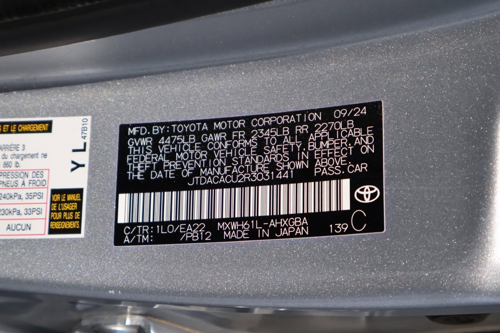 Certified 2024 Toyota Prius Prime FWD image 65