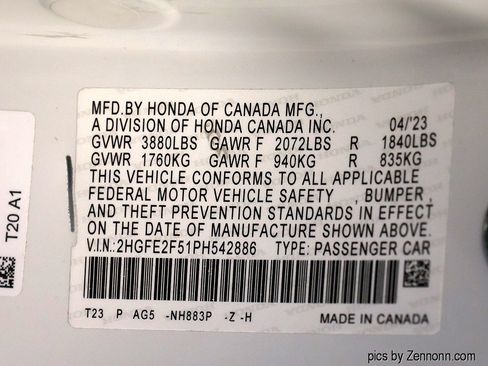 Used 2023 Honda Civic Sport image 39