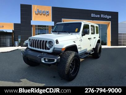 Used 2024 Jeep Wrangler Unlimited Sahara w/ Technology Group