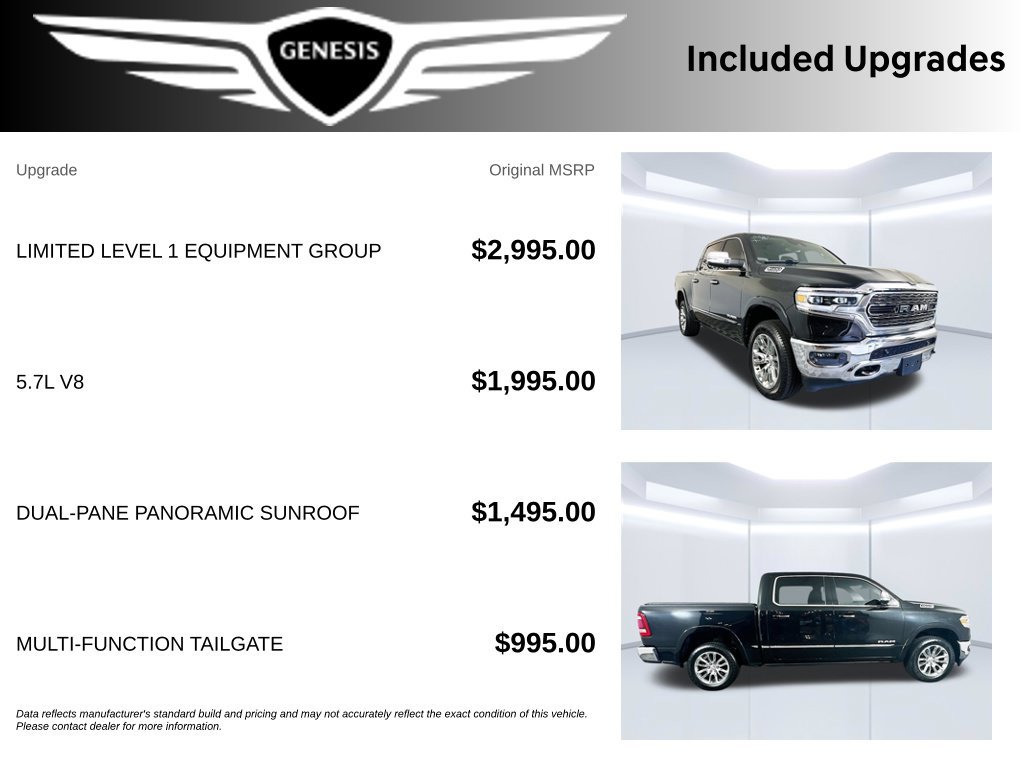 Used 2020 RAM 1500 Limited AWD/4WD image 13