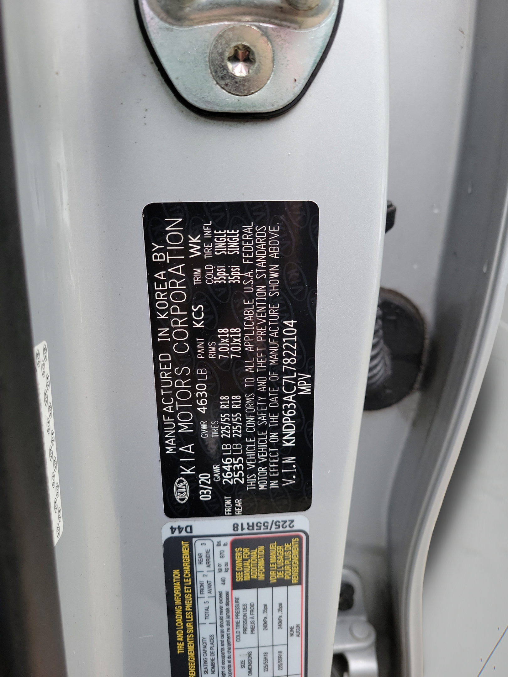 Used 2020 Kia Sportage S w/ Option Group 020 FWD image 32
