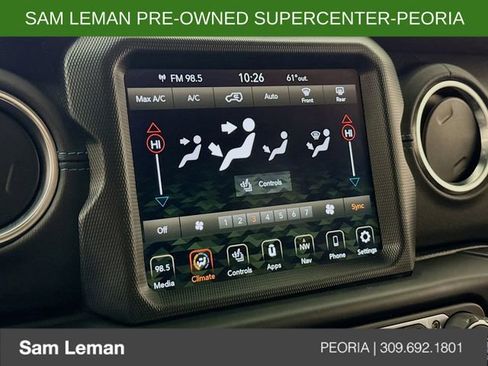 Used 2023 Jeep Wrangler Unlimited Rubicon 4xe w/ Steel Bumper Group image 16