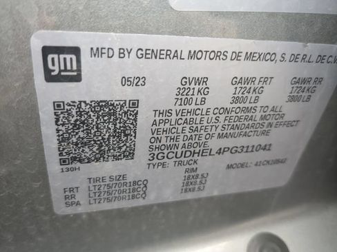 Used 2023 Chevrolet Silverado 1500 ZR2 w/ Technology Package AWD/4WD image 35