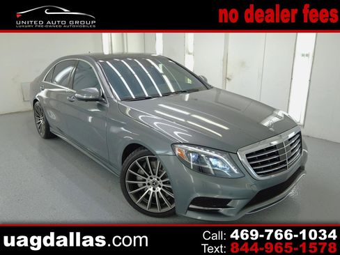 Used 2017 Mercedes-Benz S 550 Sedan w/ Sport Package w/ Sport Package image 1