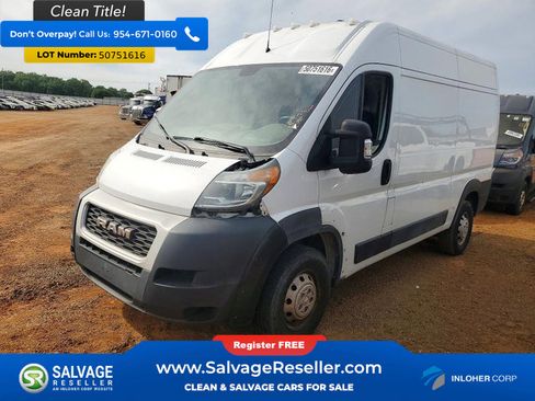 Used 2019 RAM ProMaster 2500 FWD image 1